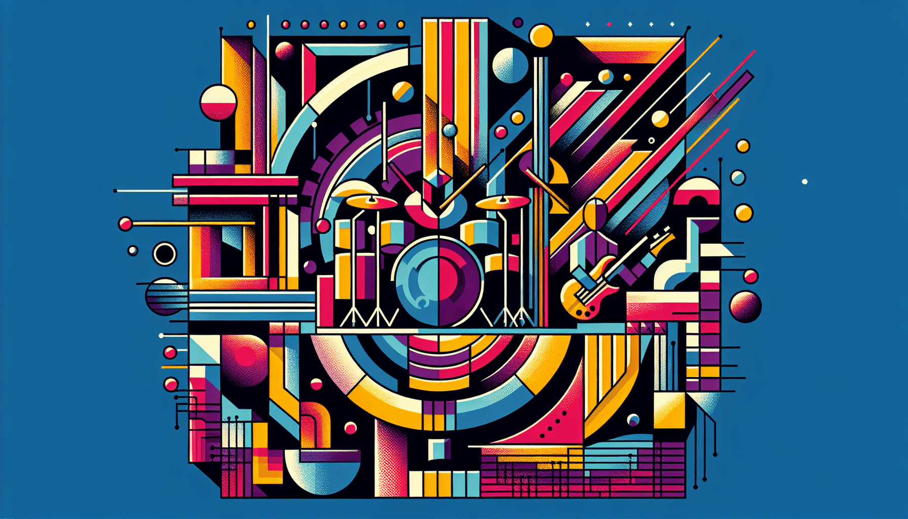 Abstract artwork for Spacey Jane Band