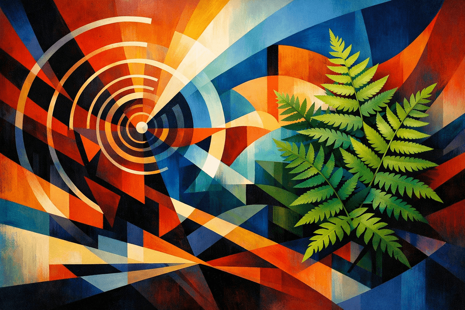 Abstract artwork for Tactical Echoes and Fern