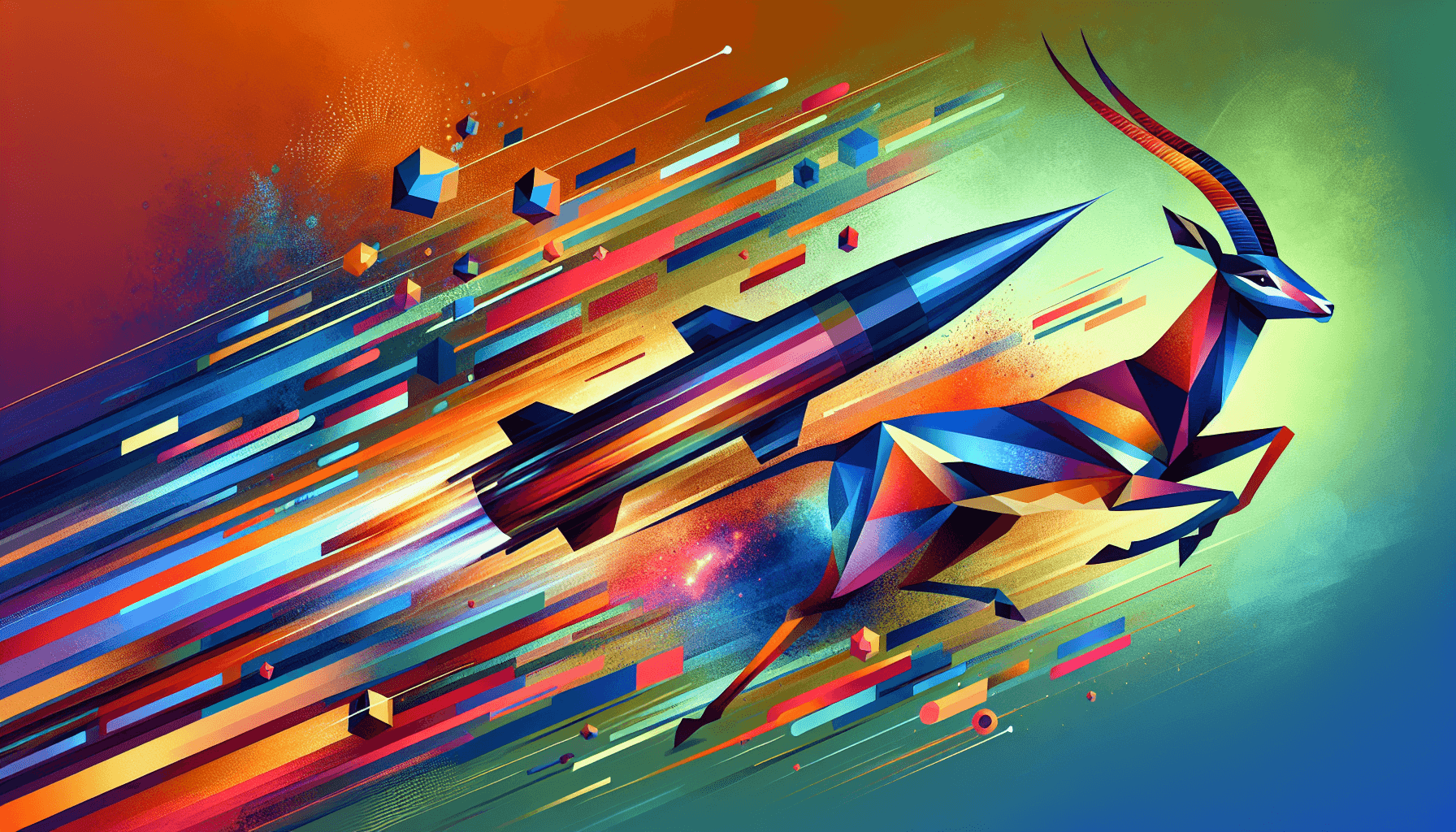 Abstract artwork for Torpedo and Antelope