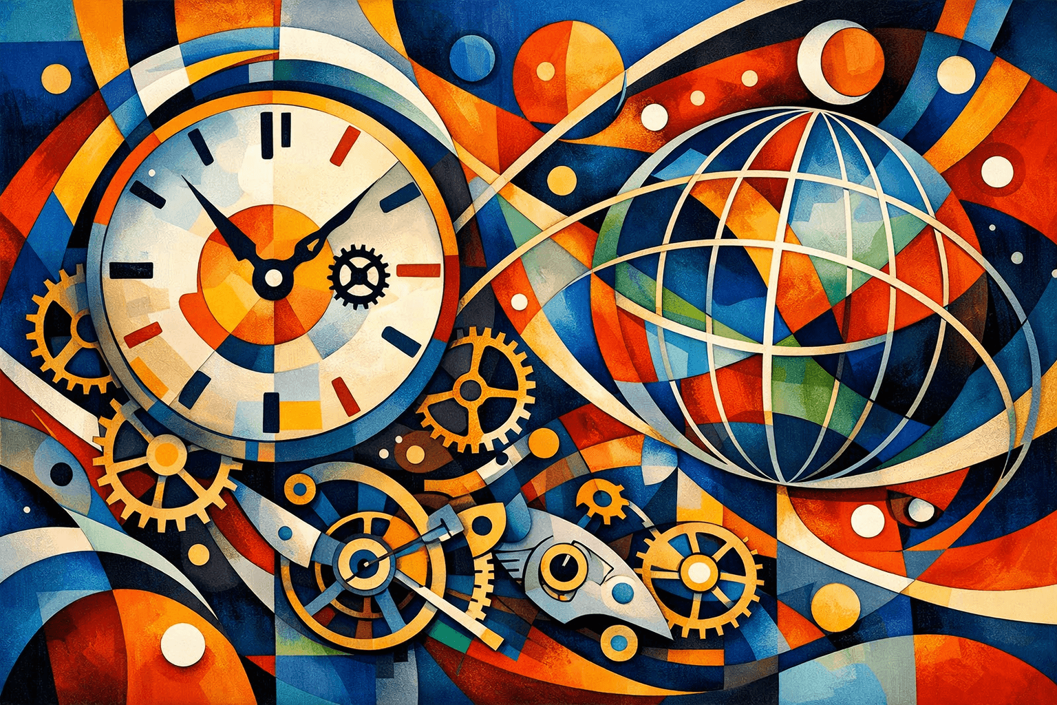 Abstract artwork for Watchmakers and Meridians