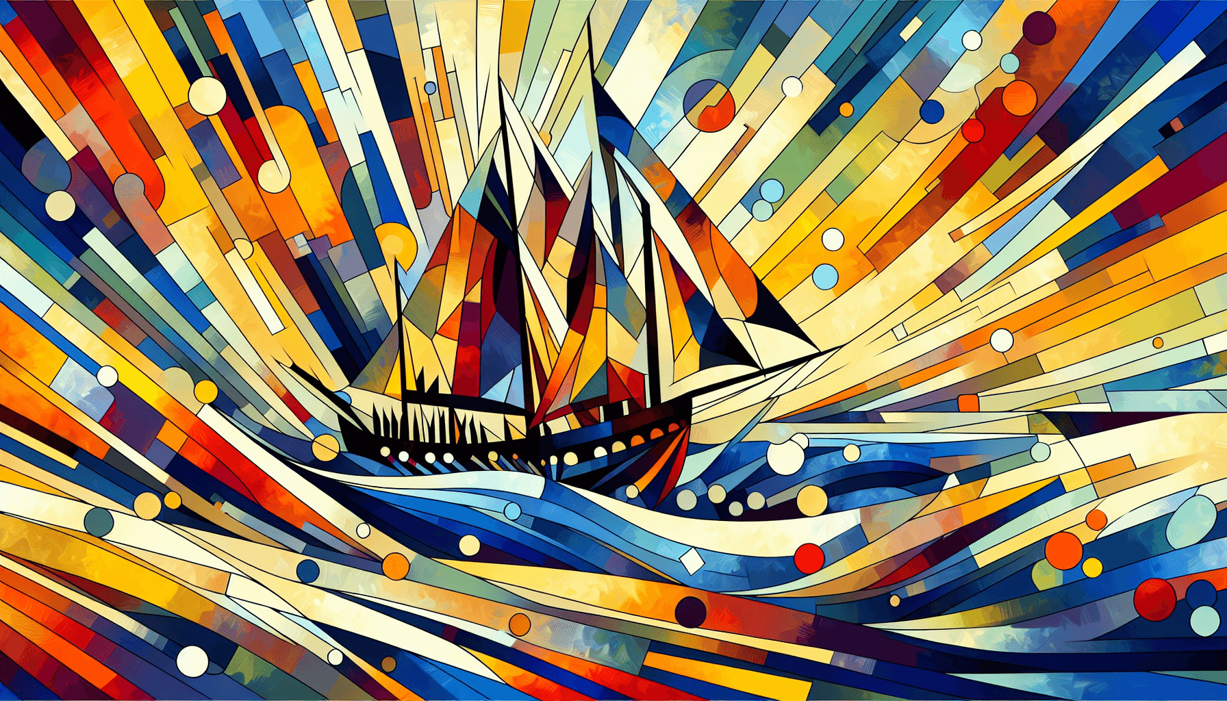 Abstract artwork for Xebec and Rebellion