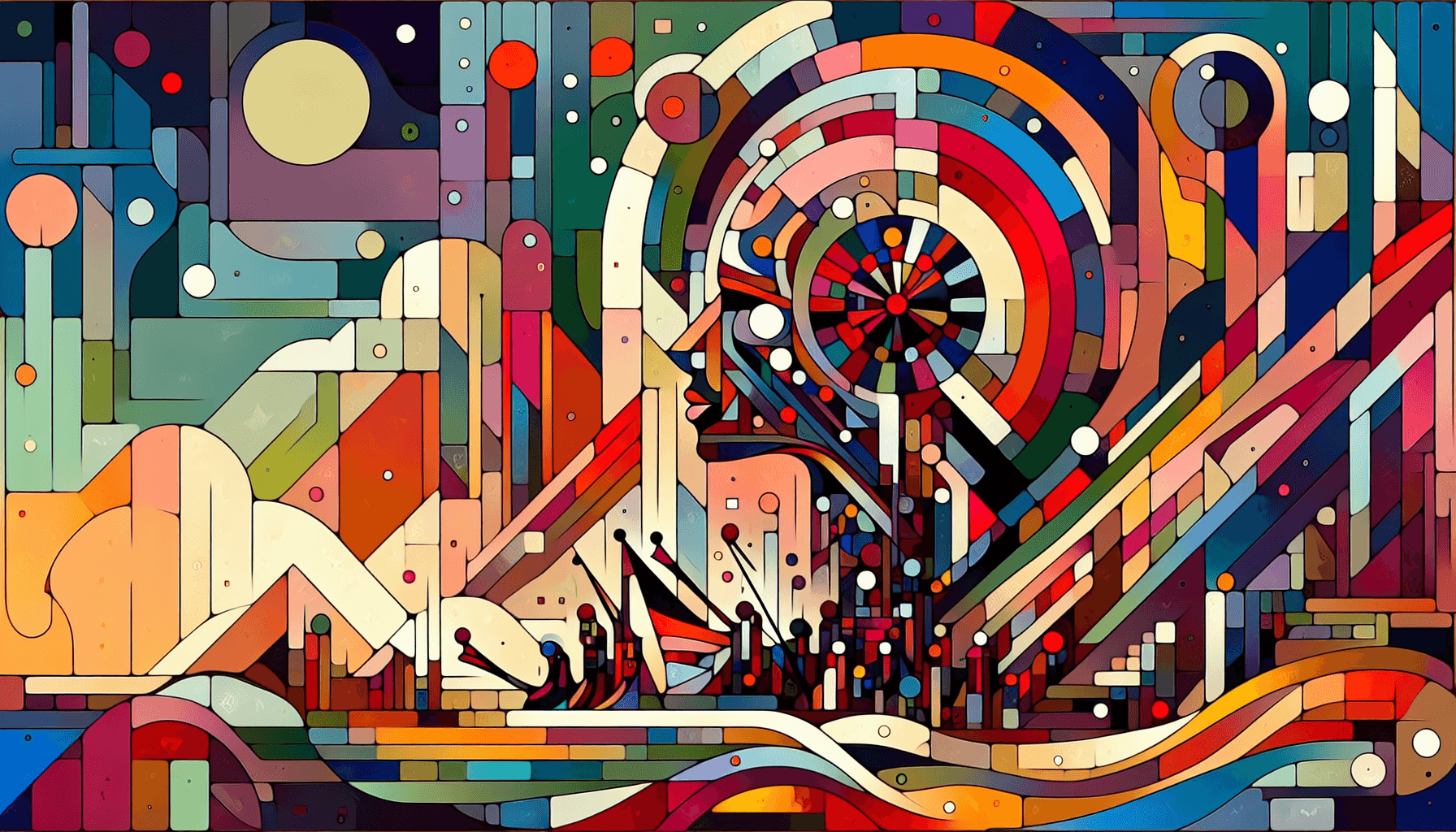 Abstract artwork for Zulu and Revolution